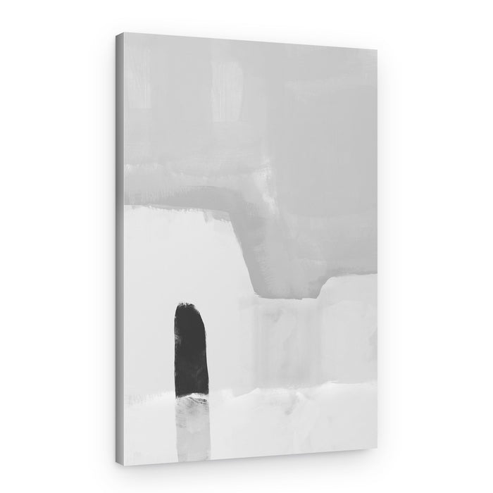 Muted Abstract Form – Canvas Print