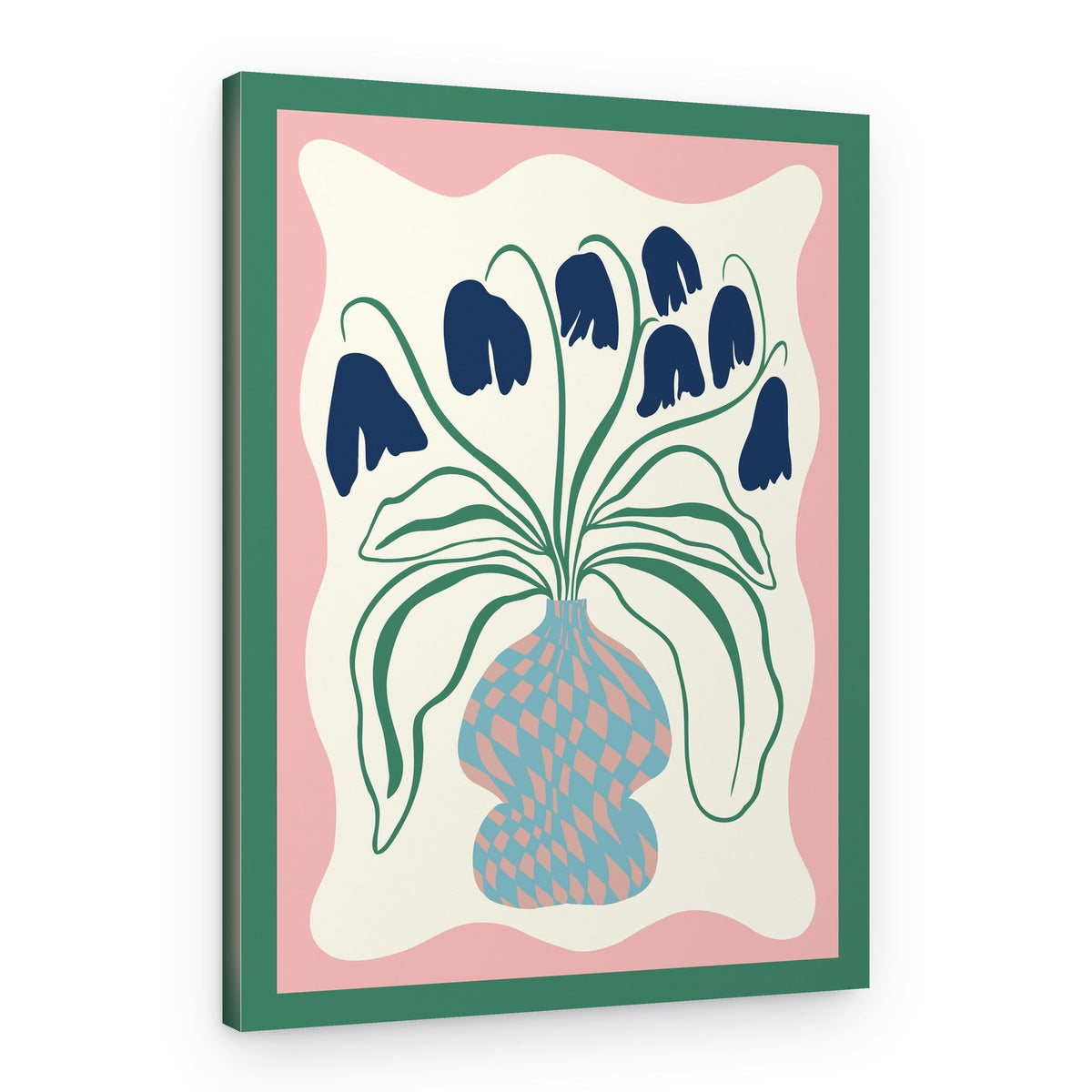 Chic Floral Arrangement – Canvas Print