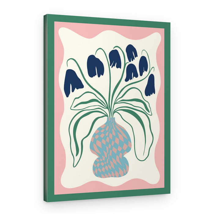 Chic Floral Arrangement – Canvas Print