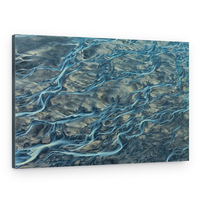 Abstract River Flow – Canvas Print