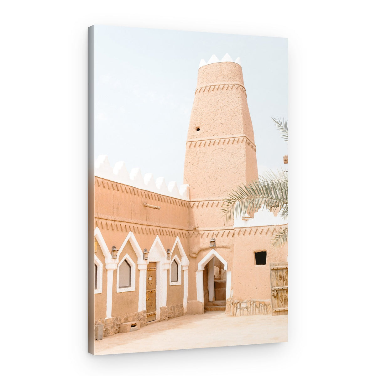 Historic Adobe Tower – Canvas Print