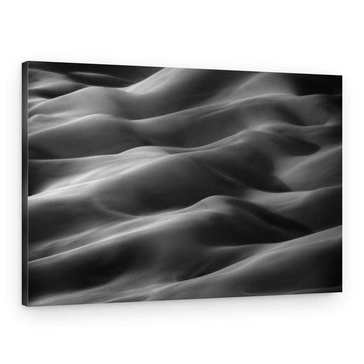 Graceful Desert Curves – Canvas Print