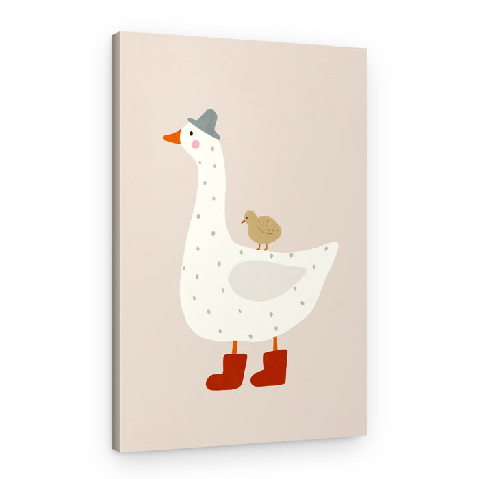 Gooseandgoslingno02 – Canvas Print