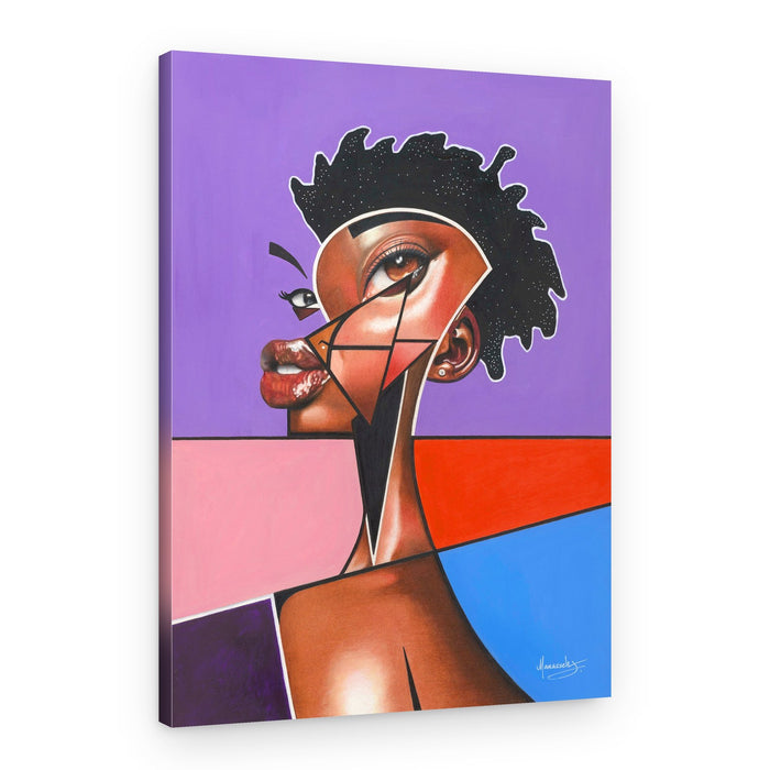 Vibrant Abstract Woman – Canvas Print
