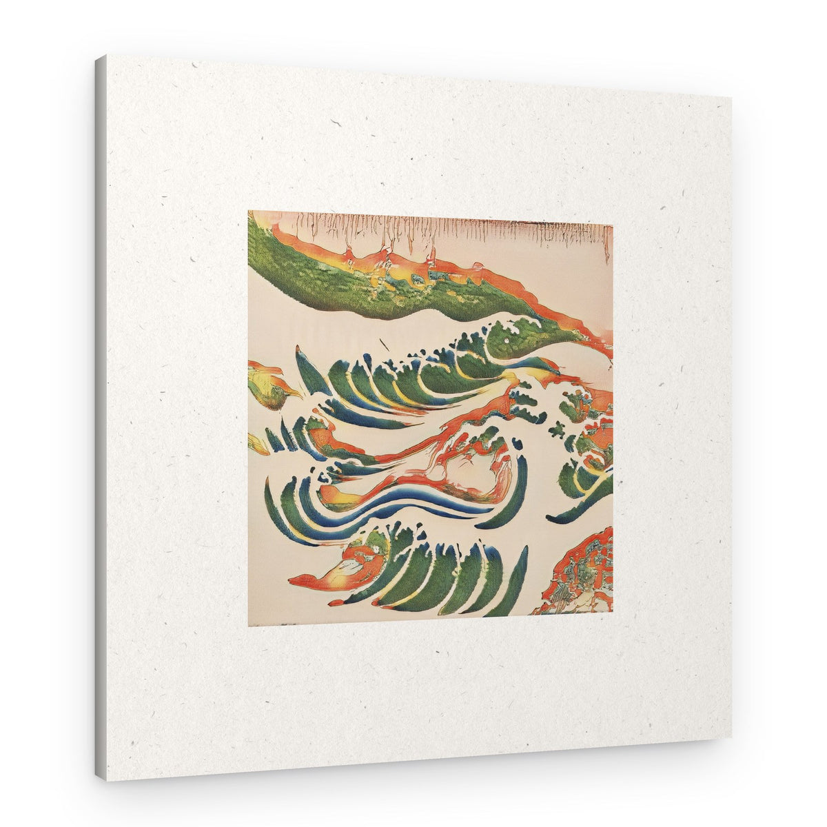 Serpentine Wavescape – Canvas Print