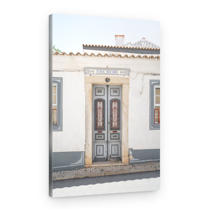 Traditional Portuguese Doorway – Canvas Print