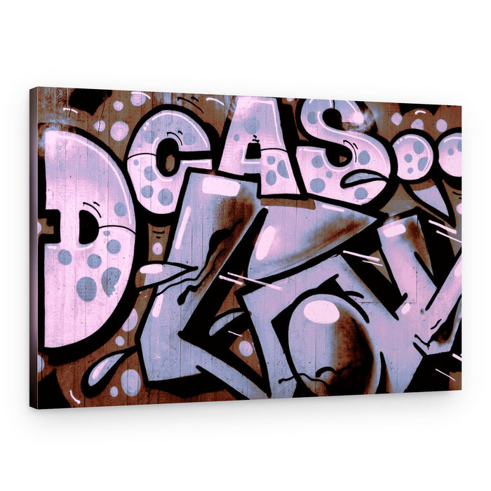 Colorful Urban Graffiti – Canvas Print