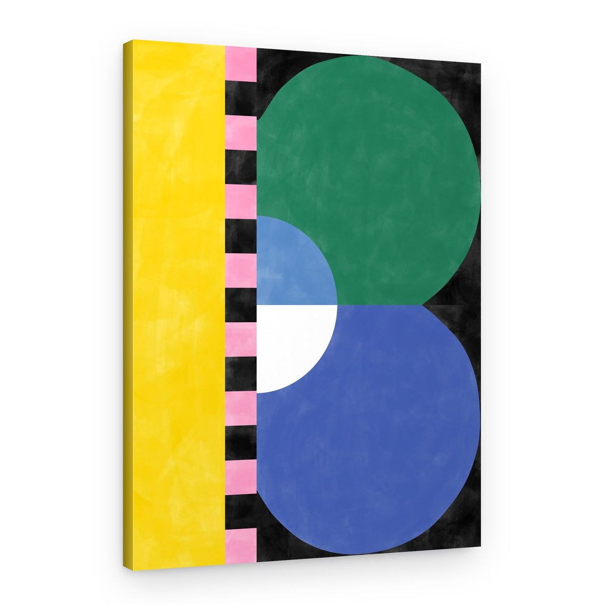 Colorful Geometric Abstract – Canvas Print