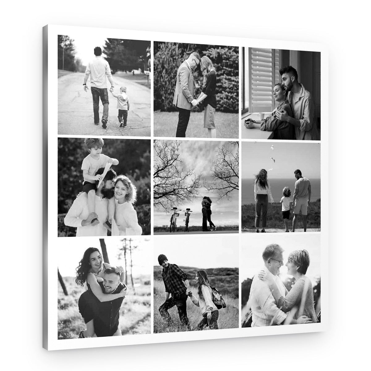 Nine-Cell Grid Collage Custom Canvas Print – Canvas Print