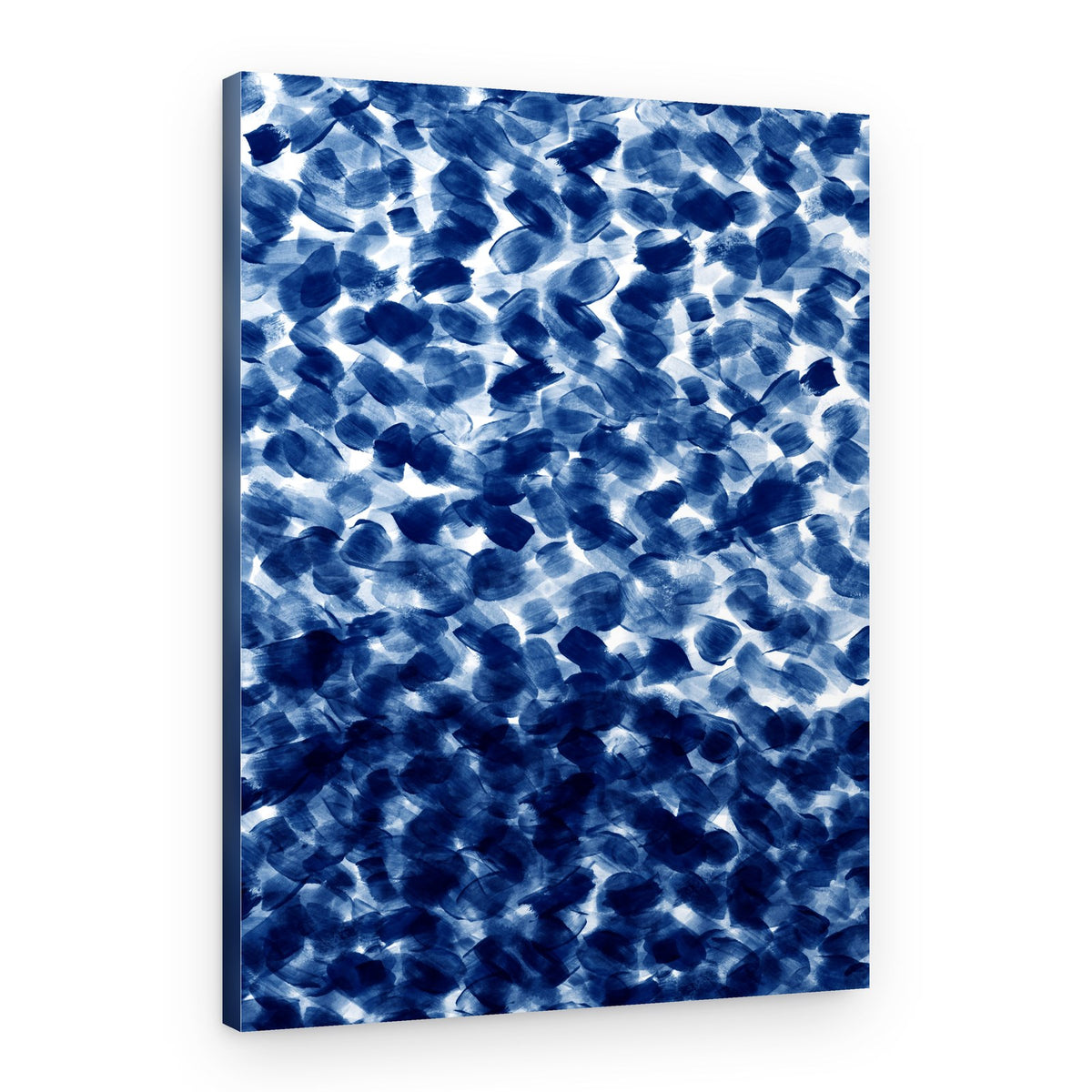 Indigo Abstract Pattern – Canvas Print