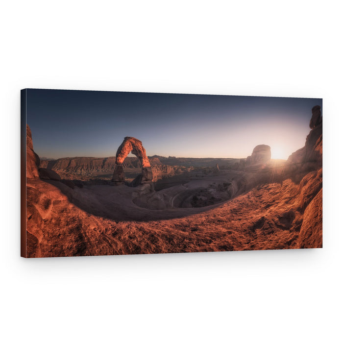 Delicate Arch Sunset – Canvas Print