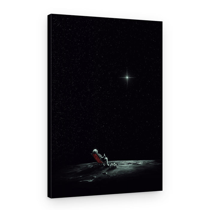 Astronaut Star Gazer – Canvas Print