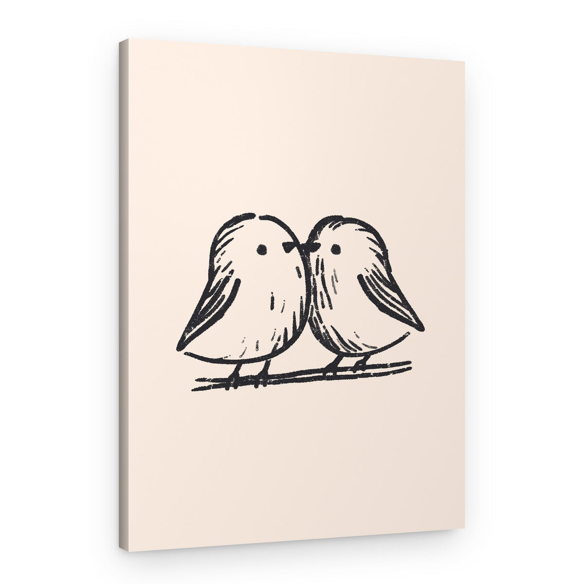Birds in Harmony – Canvas Print