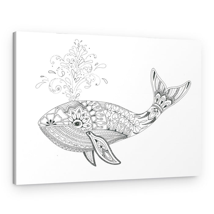 Whale Spout – Canvas Print