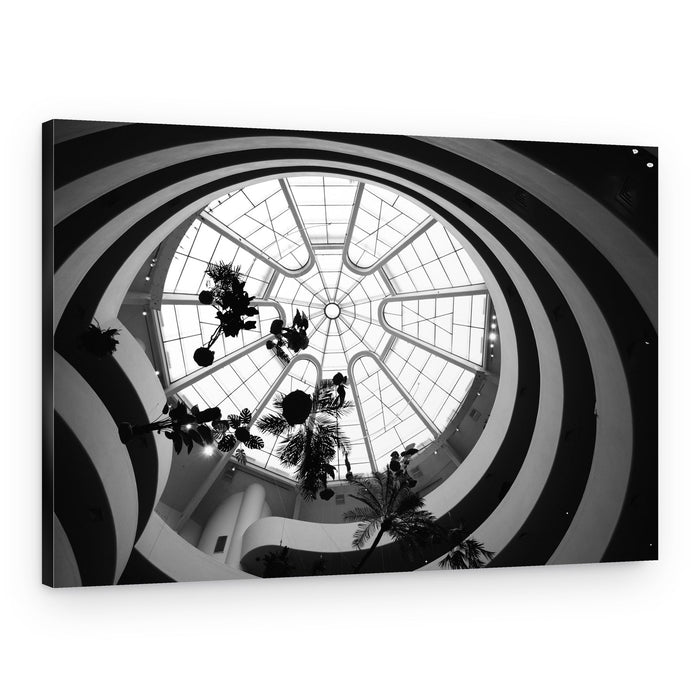 Grand Spiral Skylight – Canvas Print