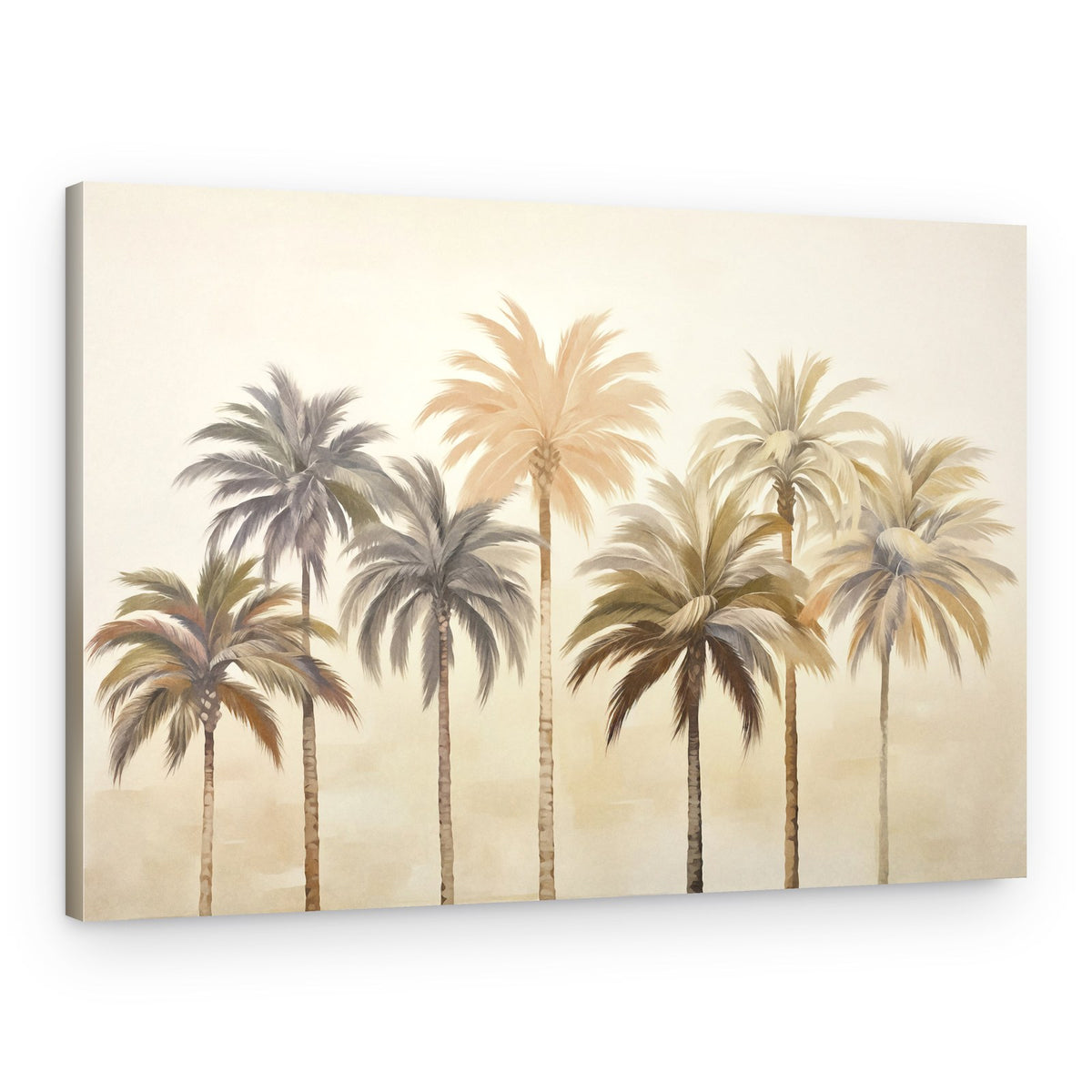 Desert Palm Grove – Canvas Print