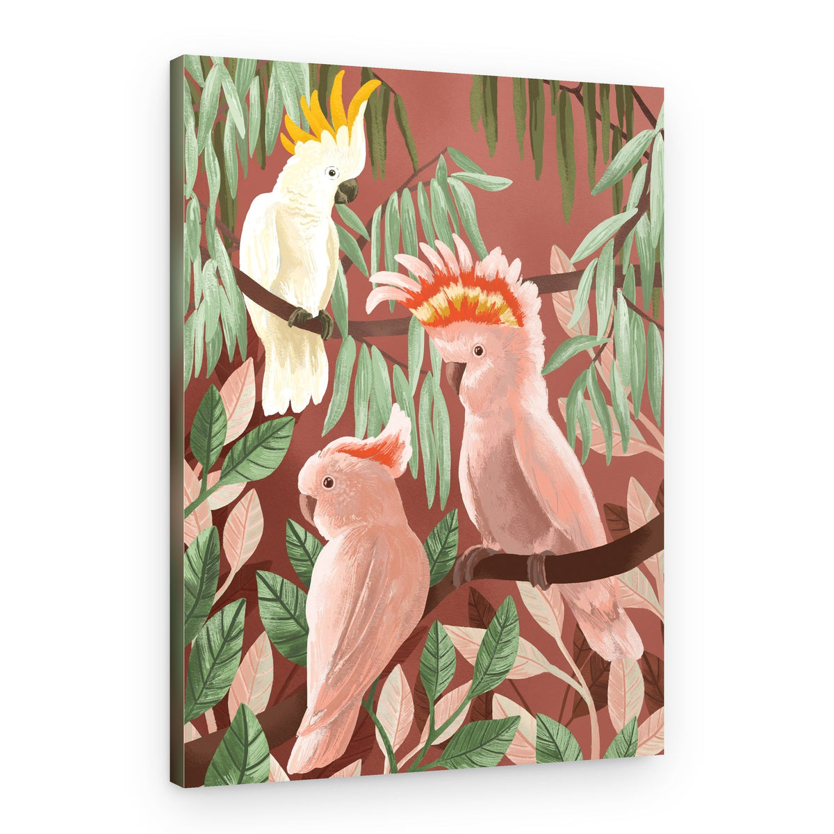 Cockatoos – Canvas Print