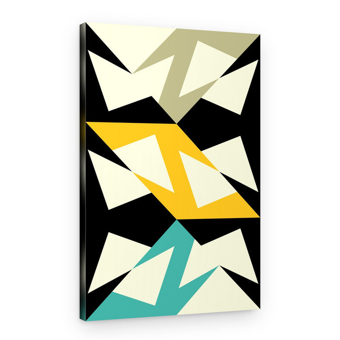 Bold Geometric Pattern – Canvas Print