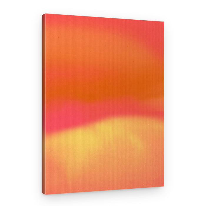 Warm Abstract Haze – Canvas Print