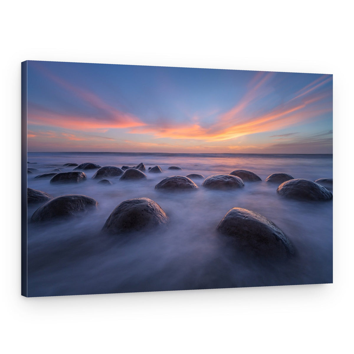 Serene Ocean Rocks – Canvas Print