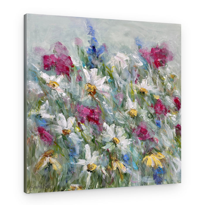 Vibrant Summer Meadow – Canvas Print