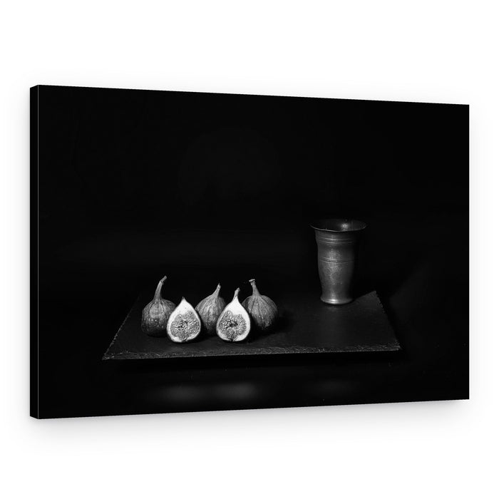 Elegant Fig Still Life – Canvas Print