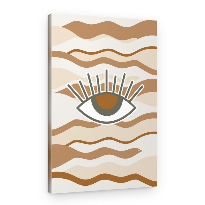 Mystic Eye Desert Waves – Canvas Print