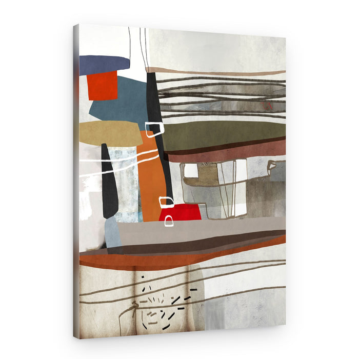 Abstract Layers – Canvas Print