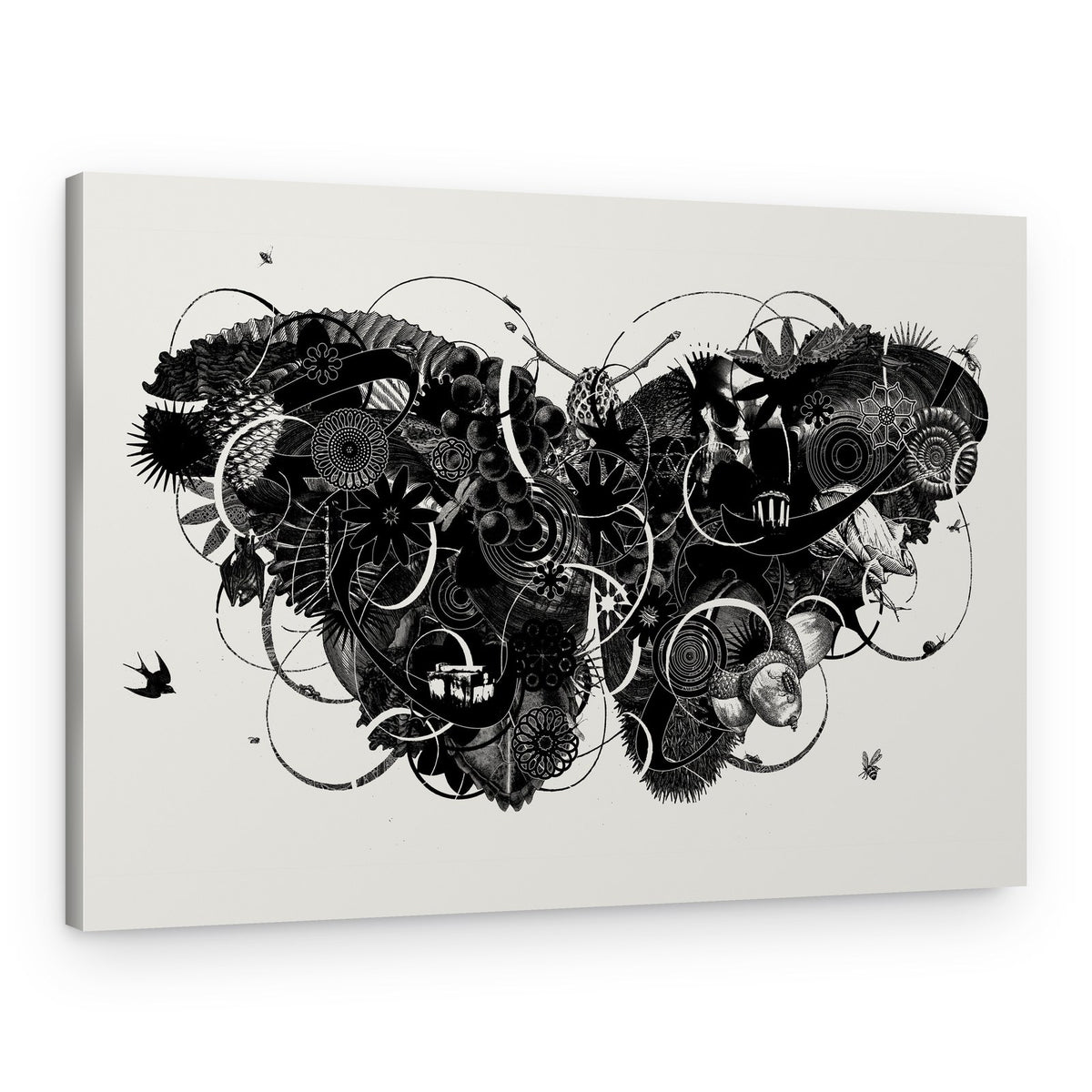 Organic Machine Butterfly – Canvas Print