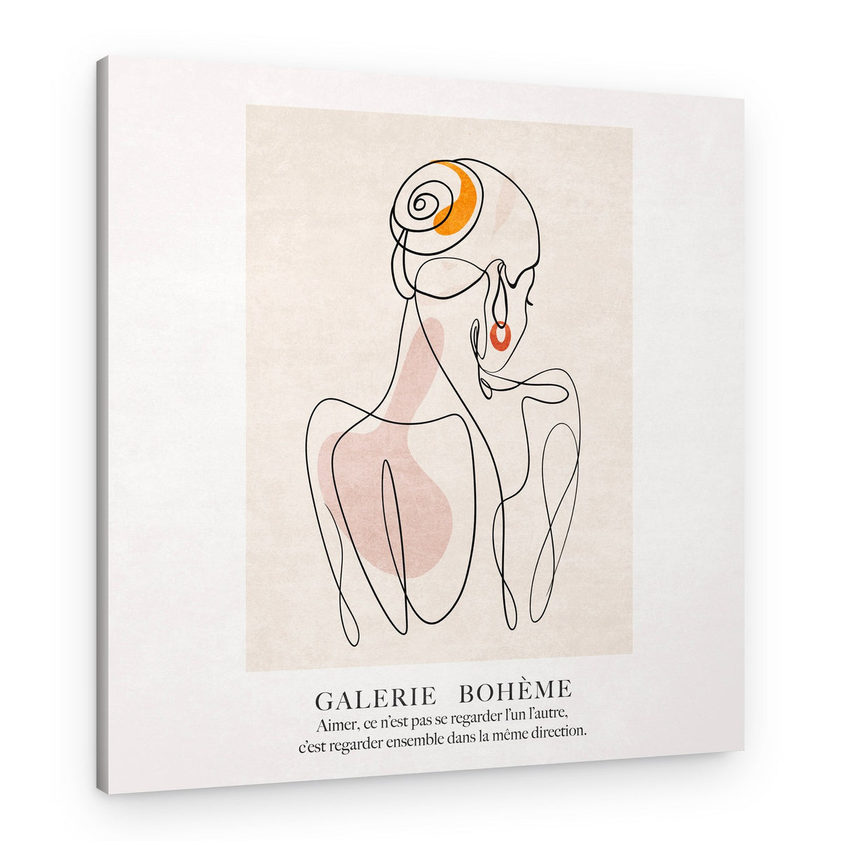 Elegant Silhouette – Canvas Print