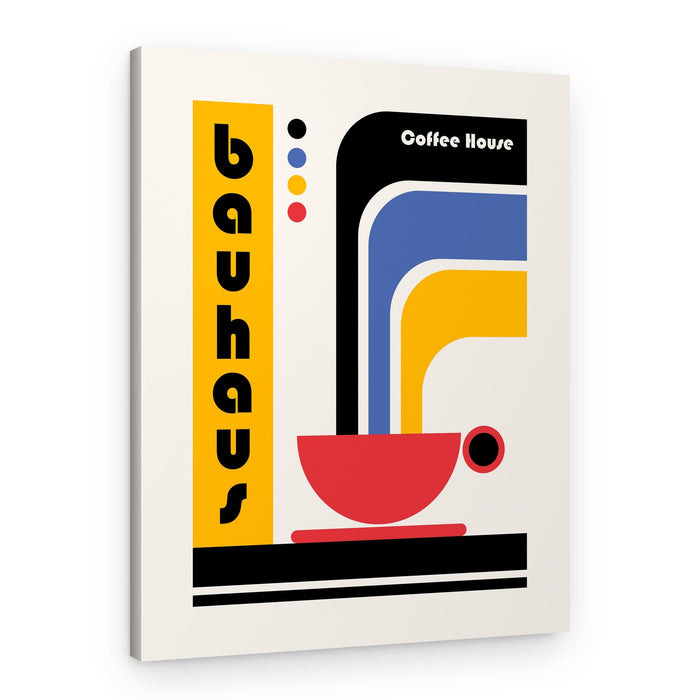 Bauhaus Coffee House – Canvas Print