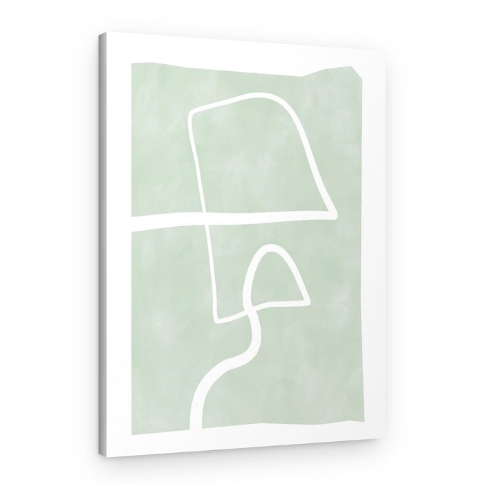 Gentle Curves Maze – Canvas Print