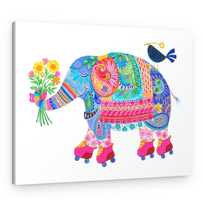 Fabulous Fanfan the Elephant – Canvas Print