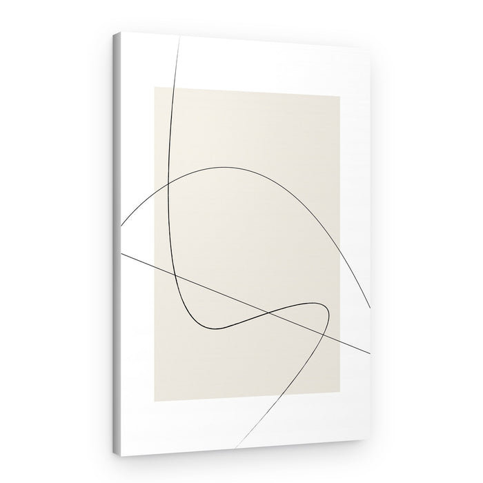 Abstract Flowing Lines – Canvas Print