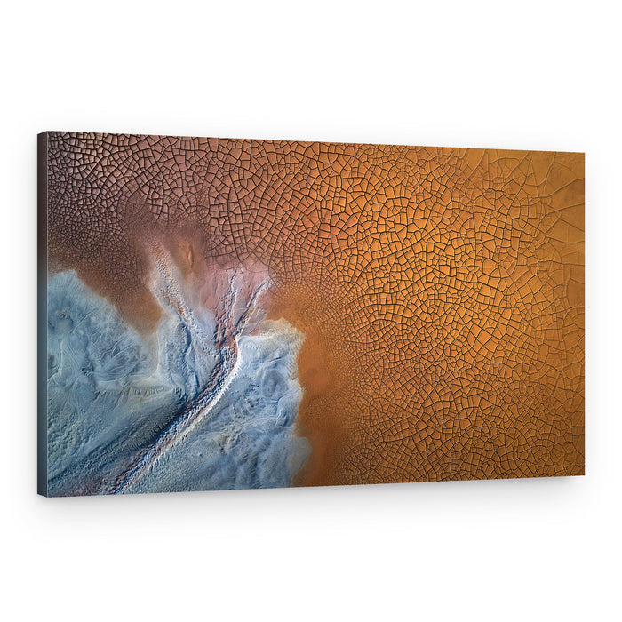 Arid Earth Patterns – Canvas Print