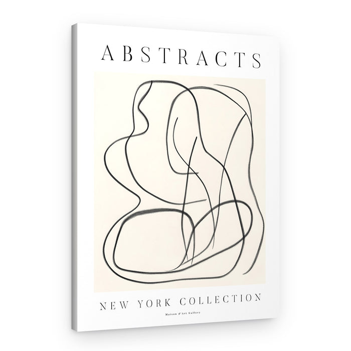 Graceful Abstract Forms – Canvas Print