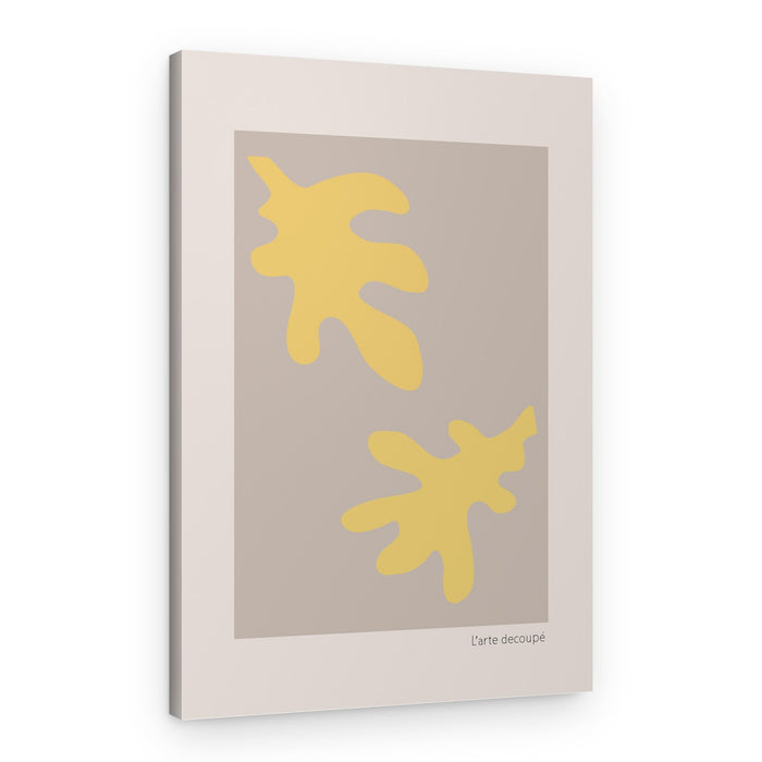 Minimalist Earthy Shapes – Canvas Print