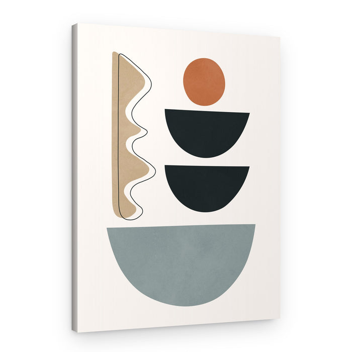Balanced Geometric Forms – Canvas Print