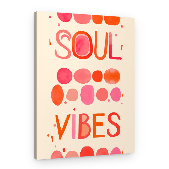 Watercolor Soul Vibes – Canvas Print