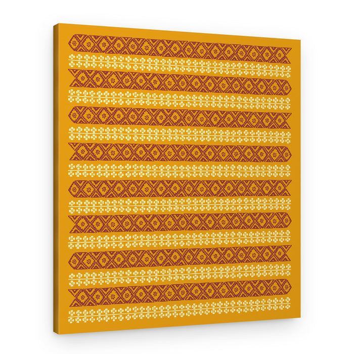 Ethnic Striped Patterns – Canvas Print