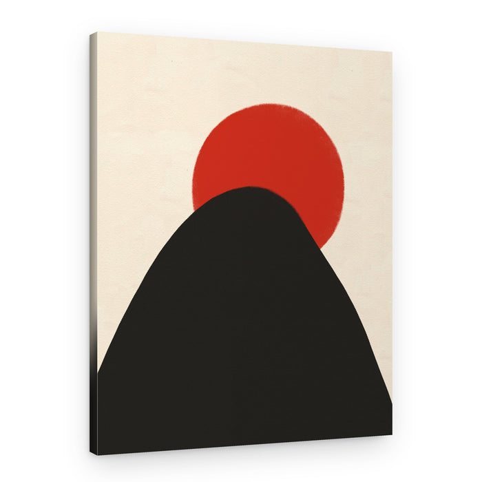 Japanese Sun Mountain – Canvas Print
