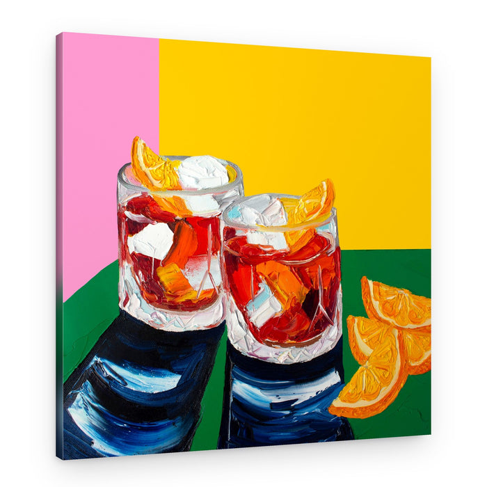 Vibrant Cocktails – Canvas Print