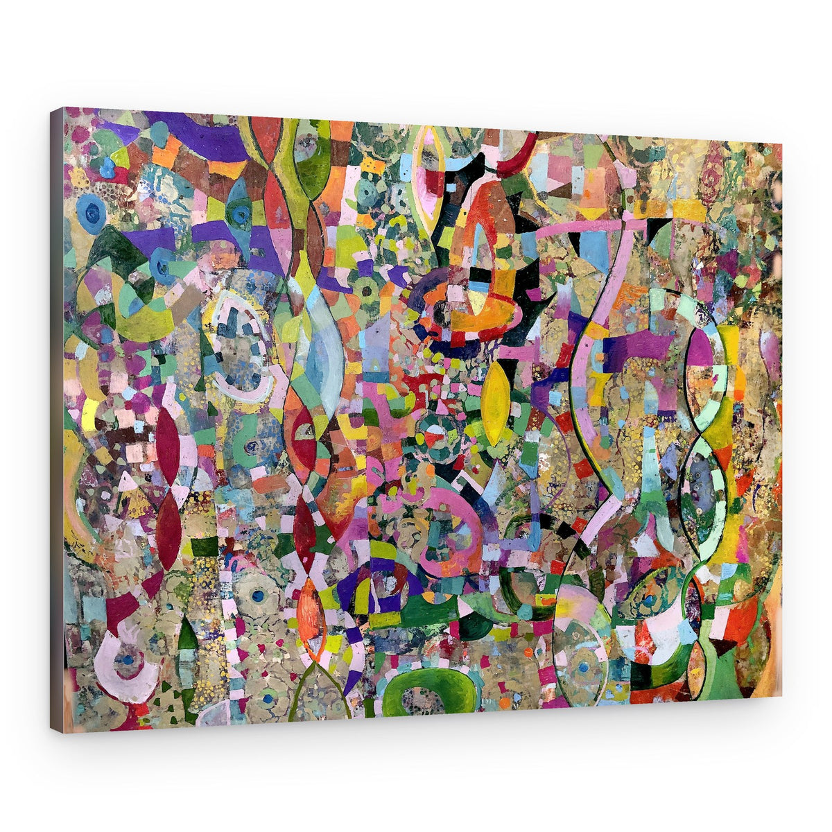 Vibrant Abstract Flow – Canvas Print