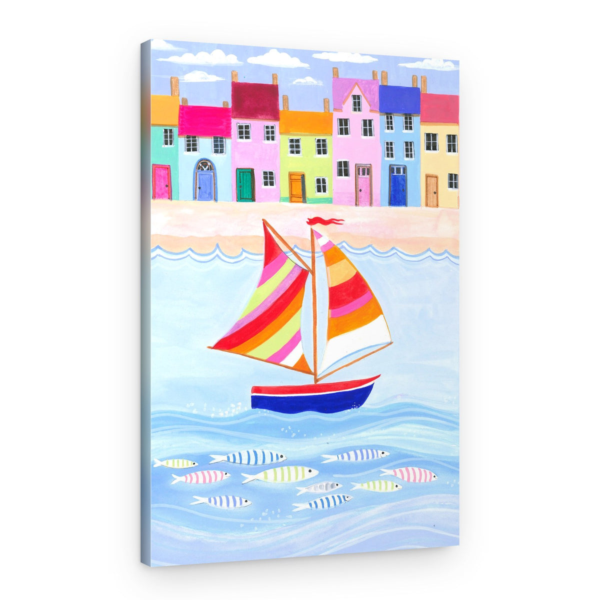 The Fishing Boat – Canvas Print