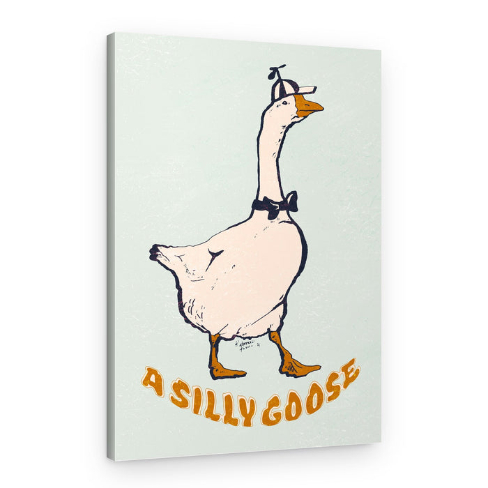 A Silly Goose – Canvas Print