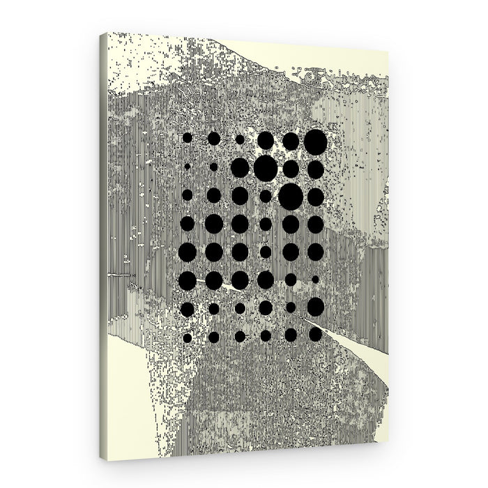 Abstract Circle Grid – Canvas Print