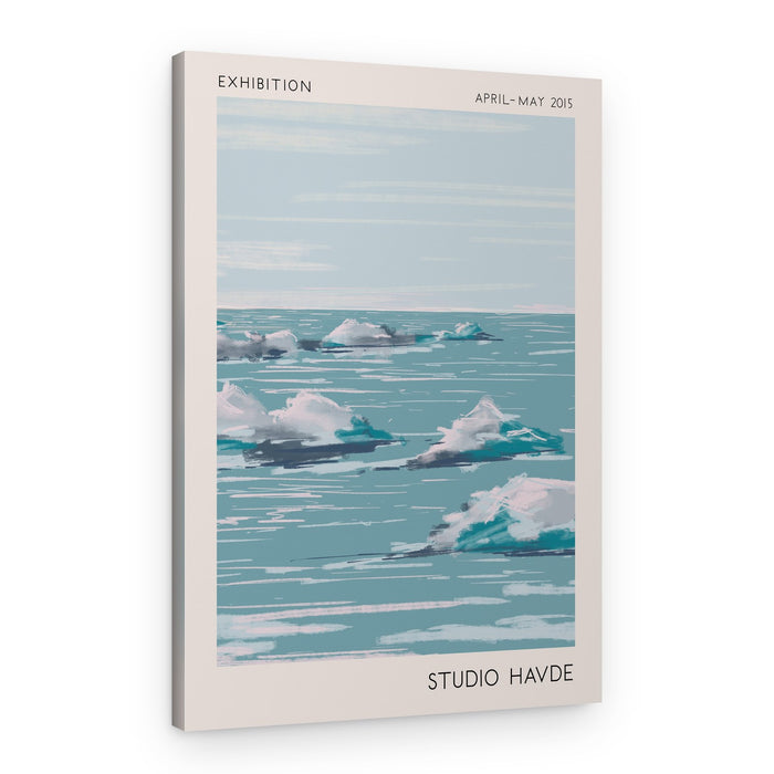 Serene Ocean Horizon – Canvas Print