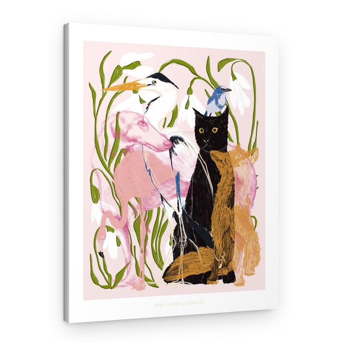 Jlr Collage2 – Canvas Print