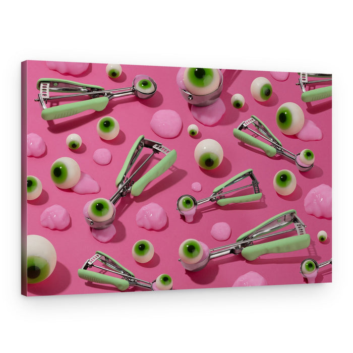 Spooky Sweet Eyeballs – Canvas Print