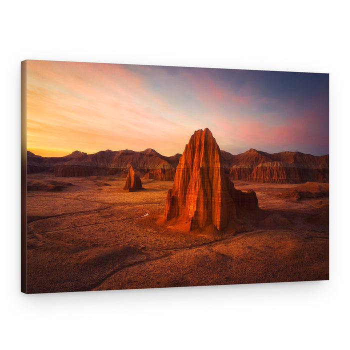 Desert Spires Sunset – Canvas Print